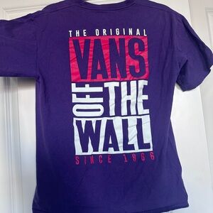 Purple VANS Tee